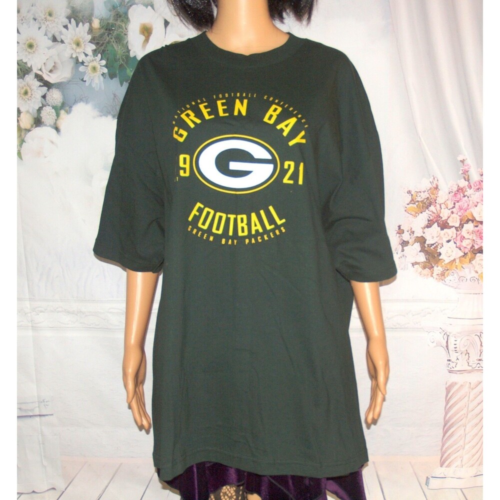 Green Bay Packers T-Shirt 2XL Official NFL Team Apparel - Never Worn
